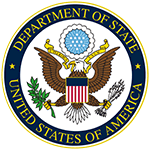Department of State logo greyscale