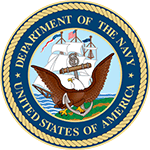 United States Navy logo greyscale