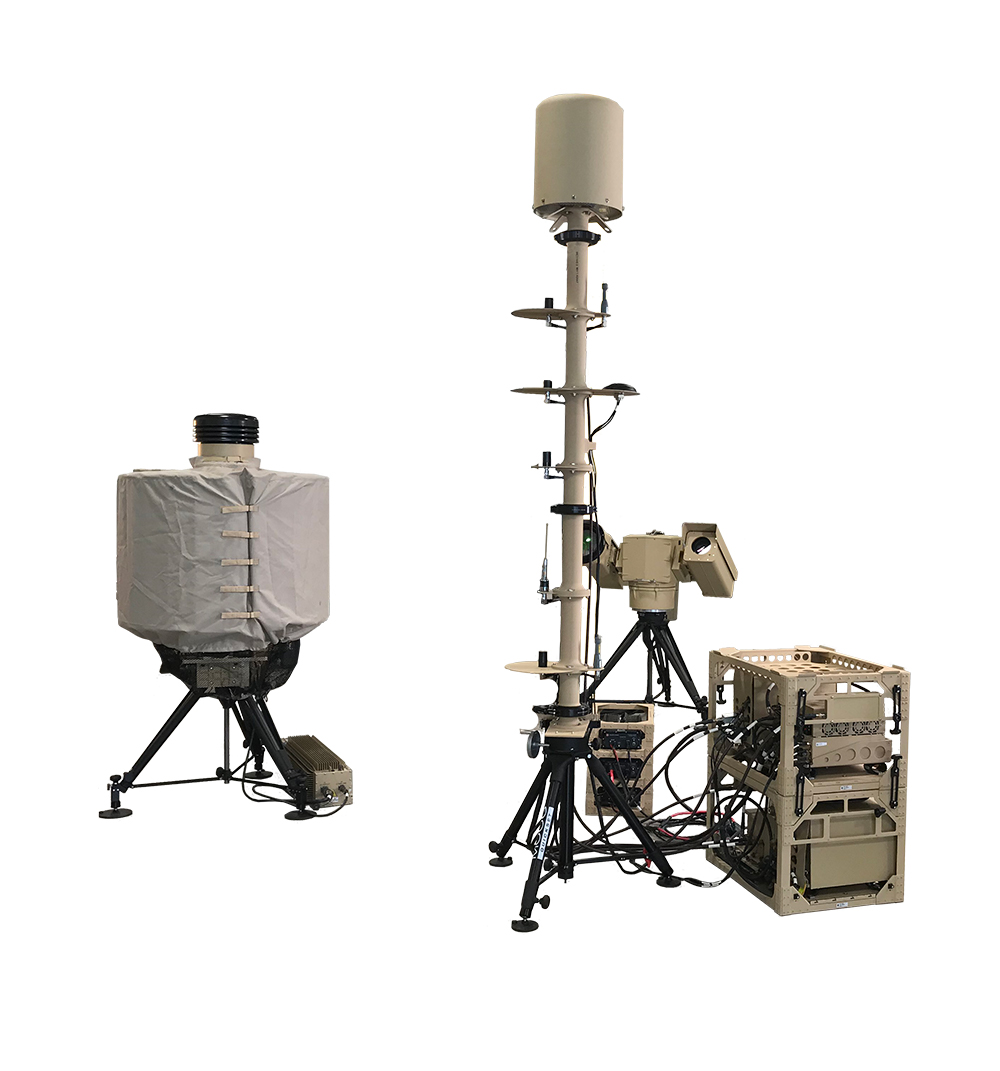 SRC Inc.'s counter-UAS radar, camera and electronic warfare technology